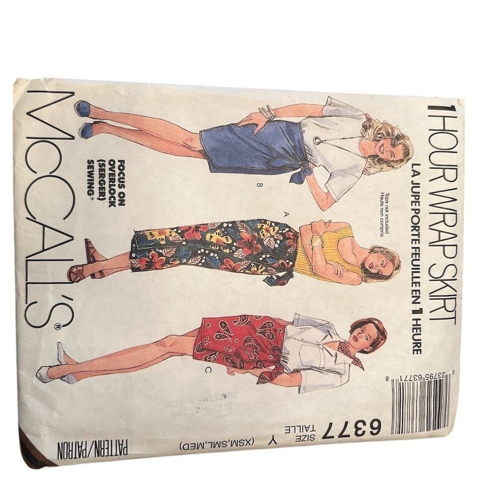 Vintage 90s Y2K McCall's Uncut Sewing Patterns Lot - Dresses & Skirts (6) - Picture 2 of 16